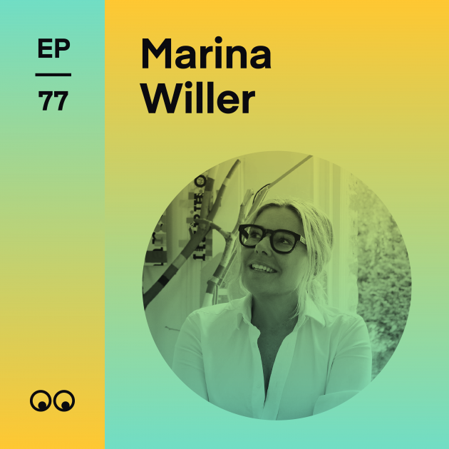 Creative Boom Podcast Episode #77 - Marina Willer on 10 years at Pentagram and the joy of looking back and realising work can still surprise you